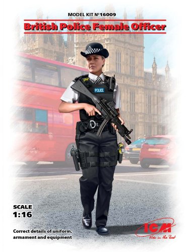 Go to product ICM 16009 - 1:16 British Police Female Officer