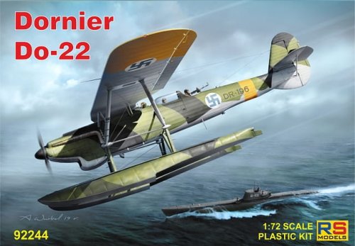 Go to product RS MODELS 92244 - 1:72 Dornier Do-22