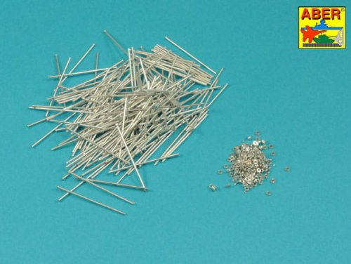 Go to product ABER 16170B - 1:16 Panther tank track link pins x 176