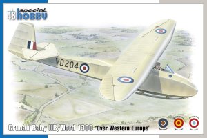 SPECIAL HOBBY 48203 - 1:48 Grunau Baby IIB/Nord 1300 Over Western Europe