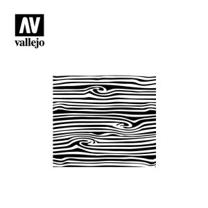 VALLEJO ST-TX007 - 1:35 Wood Texture No2 stencil