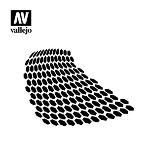 VALLEJO ST-SF003 - Distorted Honeycomb stencil