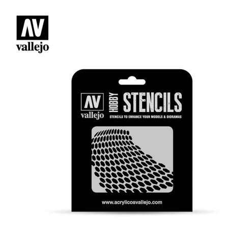 ST-SF003-distorted-honeycomb-vallejo-hobby-stencil.jpg