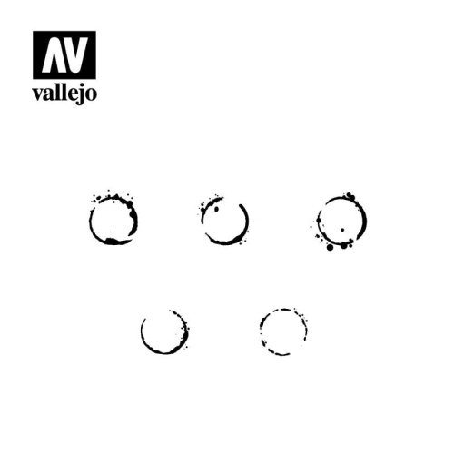 Go to product VALLEJO ST-AFV002 - 1:35 Drum Oil Markings stencil