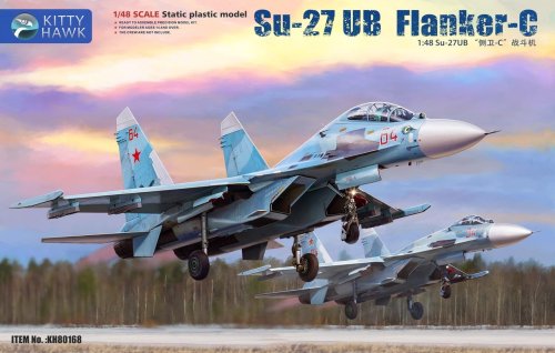 Go to product KITTY HAWK 80168 - 1:48 Su-27 UB Flanker C