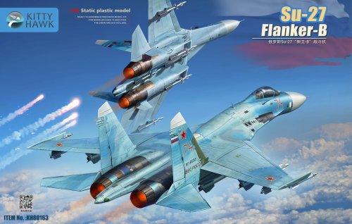 Go to product KITTY HAWK 80163 - 1:48 Su-27 Flanker-B