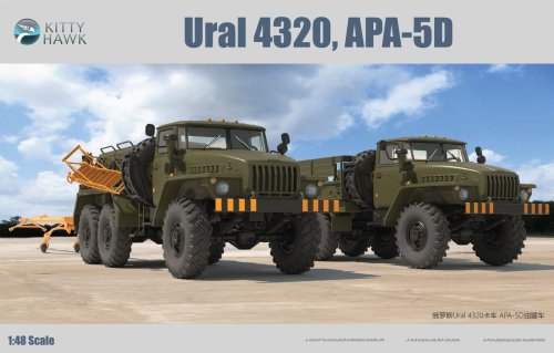 Go to product KITTY HAWK 80159 - 1:48 Ural 4320 / APA-5D