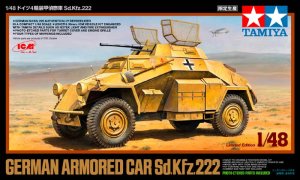 TAMIYA 89777 - 1:48 German Armored Car Sd.Kfz.222