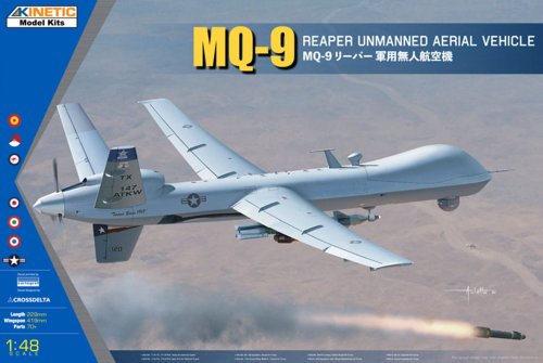 Go to product KINETIC 48067 - 1:48 MQ-9 Reaper w/GBU-12
