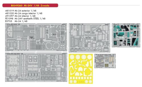 Go to product EDUARD BIG49260 - 1:48 Mi-24V