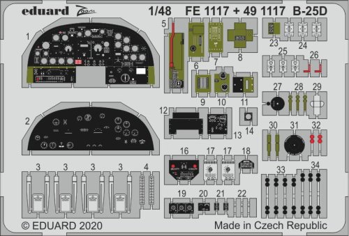 Go to product EDUARD FE1117 - 1:48 B-25D
