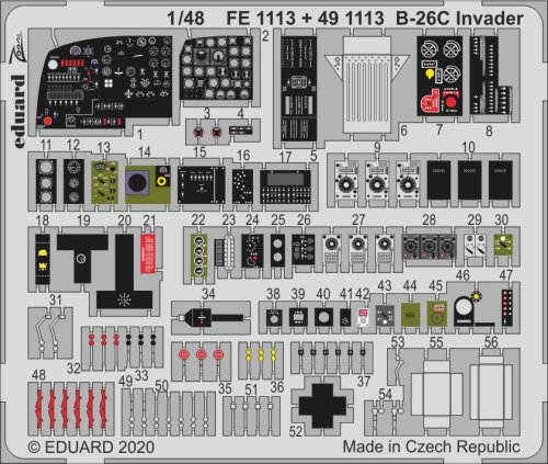 Go to product EDUARD FE1113 - 1:48 B-26C Invader