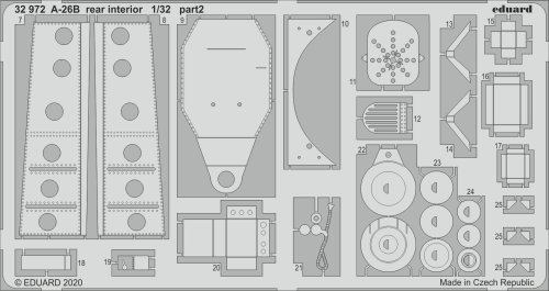 Go to product EDUARD 32972 - 1:32 A-26B rear interior