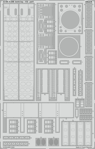 Go to product EDUARD 32454 - 1:32 A-26B bomb bay