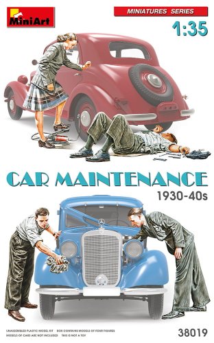Go to product MINIART 38019 - 1:35 Car maintenance 1930-40s