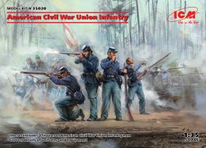 ICM 35020 - 1:35 American Civil War Union Infantry