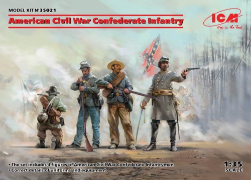 Go to product ICM 35021 - 1:35 American Civil War Confederate