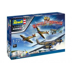 REVELL 05691 - 1:72 80th Anniversary Battle of Britain (Spitfire Mk.I, Hurricane Mk. I, Ju 88A-1, Ju 87B)