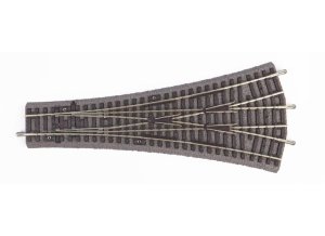 PIKO 55425 H0 - Triple crossing W3 with roadbed.