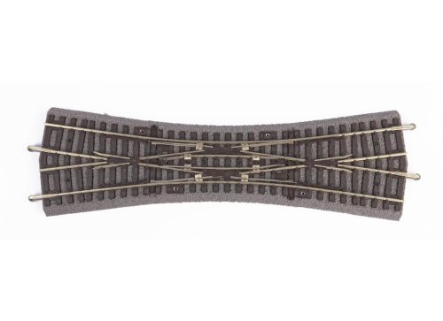 Go to product PIKO 55424 H0 - Double cross pattern crossing DKW with roadbed.