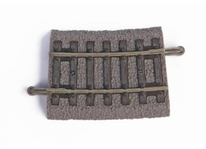 PIKO 55418 H0 - Curved track R2 7,5° with roadbed.