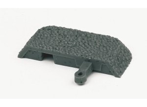 PIKO 55445 H0 - Ending piece for tracks with roadbed.