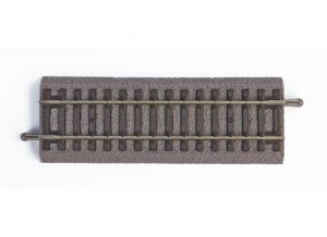 PIKO 55402 H0 - Straight track G119 with roadbed.