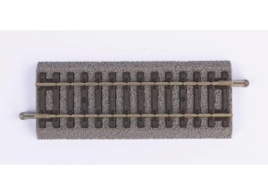 PIKO 55404 H0 - Straight track G107 with roadbed.