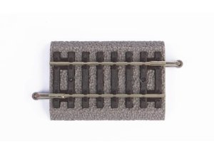 PIKO 55405 H0 - Straight track G62 with roadbed.