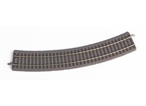 PIKO 55413 H0 - Curved track R3 with roadbed.