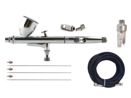 Go to product FINE-ART FA-180XK - Airbrush set, nozzle sizes 0,2/0,3/0,5mm, with accessories.