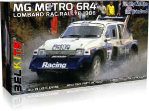 BELKITS 016 - 1:24 MG Metro 6R4 Lombard Rac Rallye 1986 - Jimmy McRae, Ian Grindrod