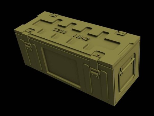 Go to product PANZERART RE35-598 - 1:35 C238 British ammo boxes for 75mm and 6pdr (6pcs)
