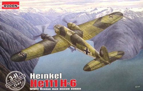 Go to product RODEN 341 - 1:144 Heinkel He-111 H-6
