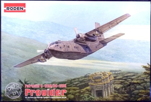 Go to product RODEN 057 - 1:72 Fairchild C-123K / UC-123K