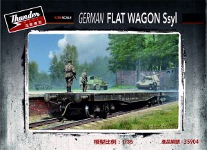 Thunder Model 35904 - 1:35 German Flat Wagon Ssyl
