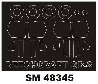 Go to product MONTEX SM48345 - 1:48 Beechcraft GB-2