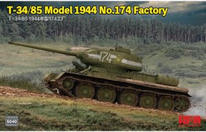 RYE FIELD MODEL 5040 - 1:35 T-34/85 Model 1944 No.174 Factory