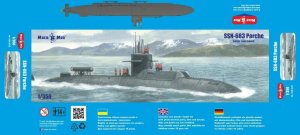MIKROMIR 350039 - 1:350 SSN-683 Parche (late version)