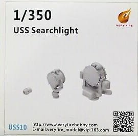 VERY FIRE USS10 - 1:350 USS Searchlight(3 types, 12 sets)