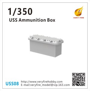 VERY FIRE USS08 - 1:350 USS Resin Ammunition Box(30 sets)