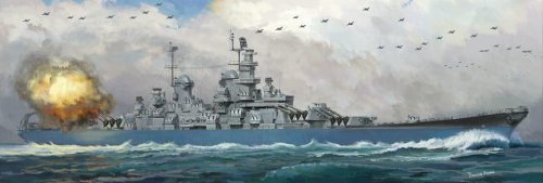 Go to product VERY FIRE VF350912 - 1:350 U.S. Navy Battleship BB-64 Wisconsin