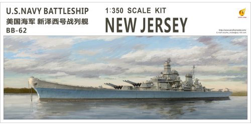 Go to product VERY FIRE VF350911 - 1:350 U.S. Navy Battleship New Jersey (BB-62)