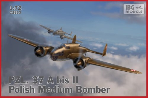 Go to product IBG 72513 - 1:72 PZL.37A bis II Łoś - Polish Medium Bomber