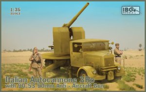 IBG 35063 - 1:35 Italian Autocannone 3Ro with 90/53 90mm Anti Aircraft Gun