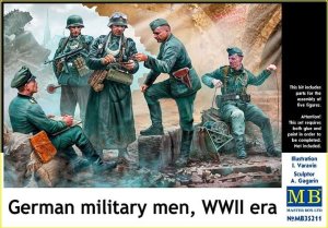 MASTER BOX 35211 - 1:35 German military men, WWII era