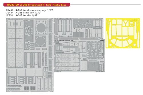 Go to product EDUARD BIG33120 - 1:32 A-26B Invader part II