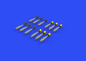 EDUARD 648567 - 1:48 BDU-33 & Mk.76 bombs