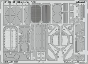 EDUARD 481033 - 1:48 Bf 110E exterior