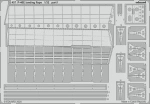 EDUARD 32457 - 1:32 P-40E landing flaps